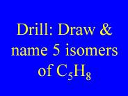 Drill: Draw