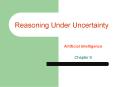 Reasoning Under Uncertainty PowerPoint PPT Presentation