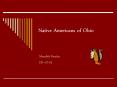 Native Americans of Ohio PowerPoint PPT Presentation