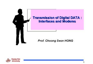 Prof. Choong Seon HONG