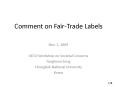 Comment on Fair-Trade Labels PowerPoint PPT Presentation