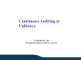 Continuous Auditing at Unibanco PowerPoint PPT Presentation