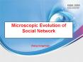 Microscopic Evolution of Social Network PowerPoint PPT Presentation