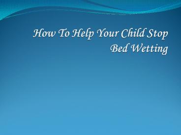 DryBuddy Bedwetting Alarms