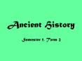Ancient History PowerPoint PPT Presentation
