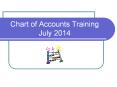 Chart of Accounts Training July 2014 PowerPoint PPT Presentation