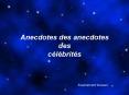 Anecdotes des anecdotes des c PowerPoint PPT Presentation
