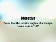 Objective