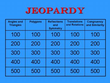 Jeopardy