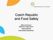 Czech Republic and Food Safety