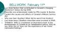 BELLWORK: February 11th PowerPoint PPT Presentation