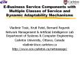 E-Business Service Components with Multiple Classes of Service and Dynamic Adaptability Mechanisms PowerPoint PPT Presentation