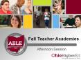 Fall Teacher Academies PowerPoint PPT Presentation