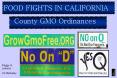 County GMO Ordinances PowerPoint PPT Presentation