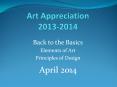 Art Appreciation 2013-2014 PowerPoint PPT Presentation