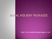 Halal Holidays
