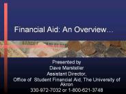 Financial Aid: An Overview