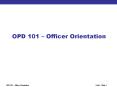 OPD 101  PowerPoint PPT Presentation