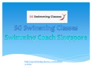 SG swimming Classes- Competitive Swimming Singapore