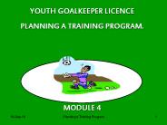 YOUTH GOALKEEPER LICENCE