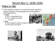 World War II, 1939-1945