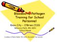 Bloodborne Pathogen Training for School Personnel PowerPoint PPT Presentation
