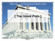 [ The Greek Polis ]