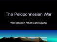 The Peloponnesian War PowerPoint PPT Presentation