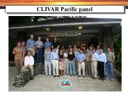 CLIVAR Pacific panel