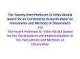 The Twenty-third Professor Dr Vilho V PowerPoint PPT Presentation