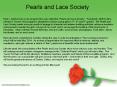 Pearls and Lace Society PowerPoint PPT Presentation