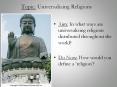 Topic: Universalizing Religions PowerPoint PPT Presentation