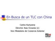 En Busca de un TLC con China