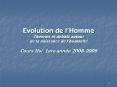 Evolution de l PowerPoint PPT Presentation