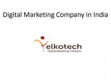 Digital Marketing Services in Mumbai, India