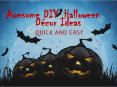 Awesome DIY Halloween Décor Ideas PowerPoint PPT Presentation