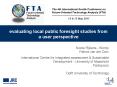 The 4th International Seville Conference on Future-Oriented Technology Analysis (FTA) 12 PowerPoint PPT Presentation