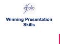 Winning%20Presentation%20Skills PowerPoint PPT Presentation
