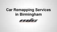 Car Remapping Services in Birmingham At MTC