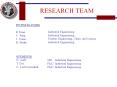 RESEARCH TEAM PowerPoint PPT Presentation