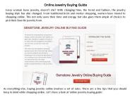 Online Jewelry Buying Guide