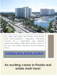 Florida Real Estate Licensing PowerPoint PPT Presentation