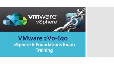 VMware 2V0-620 Certification Exam Guides