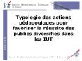 Typologie des actions p PowerPoint PPT Presentation