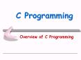 C Programming PowerPoint PPT Presentation