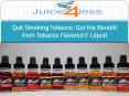 Quit Smoking Tobacco Get the Benefit from Tobacco Flavored E Liquid PowerPoint PPT Presentation