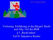 Vorlesung: Einf