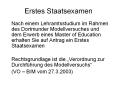 Erstes Staatsexamen PowerPoint PPT Presentation