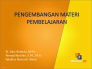 PENGEMBANGAN MATERI PEMBELAJARAN