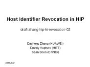 Dacheng Zhang (HUAWEI)
